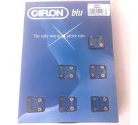 Caflon Blu - Pendientes de tuerca (acero inoxidable, 0,07 kg)