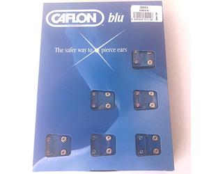 Caflon Blu - Pendientes de tuerca (acero inoxidable, 0,07 kg)