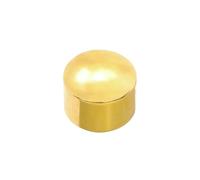 Caflon - Pendientes para máquina de piercing (12 unidades, bolitas chapadas en oro, para piercings en las orejas)