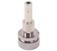 Cafopgrill Boquilla Mister, Atomizador de Baja Presión en Forma de Abanico de Latón de 6 Mm, Boquilla de Nebulización, Conector Rápido, Piezas de Nebulización para de Enfriamiento