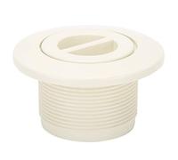 Cafopgrill Drenaje de Piscina G2 DN50, Salida de Drenaje de Piscina de ABS Engrosado Boquilla de Agua Accesorios de Drenaje Accesorios de Repuesto para Piscina