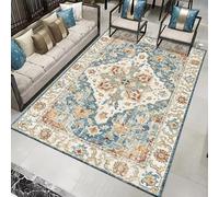 Cafusesdd Alfombra para Exteriores, Alfombra para Interiores y Exteriores, Que no se desprende, fácil de Limpiar, Antideslizante, alfombras de Cocina para Patio, Sala de Estar, balcón(G,2.6 * 4ft)