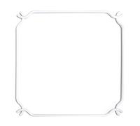 Cage Cuadrada - Estructura para lámparas de araña - M - L 48 cm, Blanco