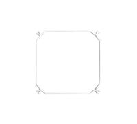 Cage Cuadrada - Estructura para lámparas de araña - S - L 34 cm, Blanco