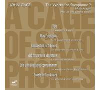 Cage Edition, vol. 35 : uvres pour saxophone, vol. 2