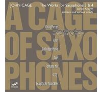 Cage Edition, vol. 42 : a Cage of saxophones, vol. 3 & 4 - Indeterminacy. Krieger.