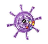 Cage Parakeet Toys, 1.57 inch Colorful Rotating Wheel Rattle Cage Hanging Interactive Bird Toy for Mental Stimulation and Activity Engagement, Parrot Enrichment Accessory for Budgies, Cockatiels