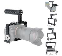 Cage Sony a7rii,NICEYRIG A7RIII/A7III/A7RII Kit de Jaula para cámara con Mango Superior de Queso Bloqueo de Cable HDMI para cámara DSLR Sony A7RIII / A7MIII / A9 / A7RII / A7II