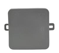 CAGO 41123L Caja de derivación Ap IP54, 75 x 75 x 40 mm, gr, Gris