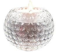 CAGO Portavelas y pisapapeles de bola de golf de cristal LONGRIDGE