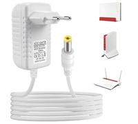Cagrin 12V 3A Fuente de Alimentación para AVM Fritz!Box 7590 7530 7490 7430 | para AVM Fritz!Box 7390 7360 7330 7320 7270 7170 6690 6490 5590 5530, Adaptador Router DC 5,5×2,5 mm, Cable 1.5 m, Blanco