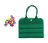 CAGUYLONA Educational Buckle Board Toy, Kids Tie Shoes Learning Toys, Montessori Sensory Dress Board with Zippers Buckles Laces for Toddlers Fine Motor Skills Development with 36 Letter and