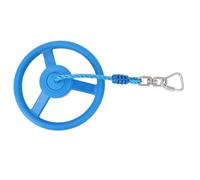 CAGUYLONA Rueda Giratoria para Gimnasio Infantil, Juego De Rueda De Mono Columpio Portátil con Cuerda, Equipo De Juego Multifuncional para Interior Y Exterior para Niños, Construcción De Plá