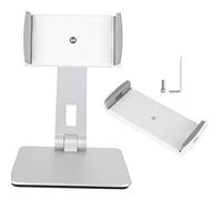 CAGUYLONA Soporte Plegable para Tableta de Aluminio, Soporte Universal para teléfono móvil para Dispositivos de 4 a 14 Pulgadas, Montaje Ajustable en Escritorio con protección de Silicona pa