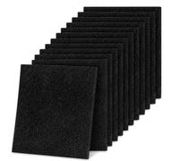 CAGYUOG 12 pcs Filtros de Carbón Activado,compatibles con Joseph Joseph | Filtro Antiolores para Cubo de Basura Cocina, Carbón Activado Alta Densidad, Lote de 12 Filtros Universales