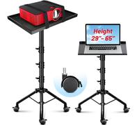 CAHAYA Soporte Ajustable para Proyector con Ruedas, Trípode para Laptop, Soporte Multifuncional Universal, Modelo CY0332