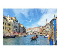Caheansi Telón de fondo de la ciudad de Venecia de 6 x 4 pies, Italia, canal, góndolas, río, orilla del mar europeo, paisaje urbano, paisaje, vela, viaje europeo, fotografía, decoración de pared