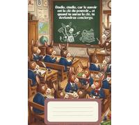 Cahier à carreaux : Édition « Funny Donkey » pour la classe: 120 pages quadrillées, 6 x 9 pouces, un journal scolaire ludique pour les élèves
