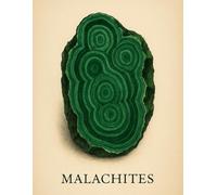 Cahier à Grille 5x5 mm - Malachites - 100 Pages - 21,59 x 27,94 cm: Illustration scientifique élégante d’un cristal de malachite avec nom latin - ... les passionnés de géologie et d’art naturel