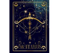 Cahier Astrologique Sagittaire / Sagittarius Zodiac Notebook: Carnet 8.5 x 11 - 175 pages lignées pour réflexions, intentions et écriture inspirée par ... Notes, Manifestations & Sagittarius Energy