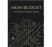 Cahier Budget & Finances Personnelles: Suivi Dépenses, Revenus, Épargne - Agenda Budget Non Daté 12 Mois