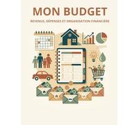 Cahier Budget Finances Personnelles: Suivi des Dépenses, Revenus et Épargne - Agenda Budget Non Daté sur 12 Mois