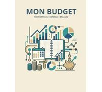Cahier Budget Finances Personnelles: Suivi des Dépenses, Revenus et Épargne - Agenda Budget Non Daté sur 12 Mois