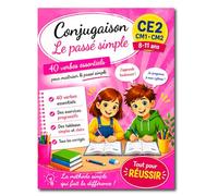 Cahier d'activité français le passé simple: Les 40 verbes les plus fréquents de la langue française. (Conjugaison progressive - Les 40 verbes essentiels)