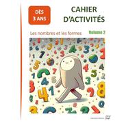 Cahier d'activités - Apprends à tracer des lignes, des formes et colorier sans dépasser - Volume 2 - Dès 3ans