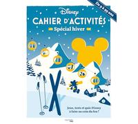 Cahier d'activités Spécial hiver: Jeux, tests et quiz Disney à faire au coin du feu !