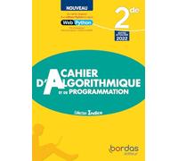 Cahier d'algorithmique et de programmation 2de