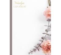 Cahier de 300 Pages Grand Format Avec Marges: Couverture Rigide, 300 pages Numérotées avec Sommaire, Petits Carreaux 5x5 mm, Dimensions 20.96 cm x 27.94 cm (8.25x11po). Personnalisé.