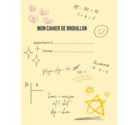 Cahier de brouillon I 130 pages lignées avec marges: Parfait pour l’école, les devoirs ou les exercices - Format 8.5 x 11 po - 130 pages