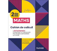 Cahier de calcul en maths 2de