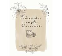 Cahier de compte personnel