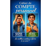 Cahier de Compte Personnel : Suivi des Dépenses et Budget Mensuel | Carnet de Gestion Financière Simple et Efficace: Gérez votre argent facilement, ... à un ami ! (Collection Cahiers de Comptes)