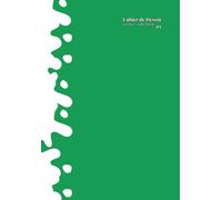 Cahier de Dessin A5: Enfant et Adulte ( Vert ) Petit Format - 100 Pages - Feuille Blanche à Crayons - Sans Spirale - Couverture Souple - Joli, ... à Dessiner et Coloriage ( Fille et Garcon ).