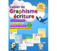 Cahier de graphisme écriture, Petite Section 3-4 ans
