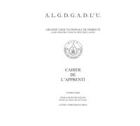 CAHIER DE L'APPRENTI: GRANDE LOGE NATIONALE DE DJIBOUTI