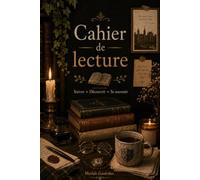 Cahier de lecture: Journal de lecture pour les amoureux des thrillers, romans policiers, mystères, suspense et fantasy sombre