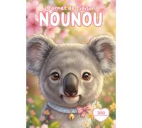 Cahier de Liaison Assistante Maternelle: 300 jours " Koala " Carnet de Transmission entre Parent et Nounou à Remplir | Livre de Suivi Bébé 1 à 3 ans | Agenda Couverture Souple Sans Spirale.