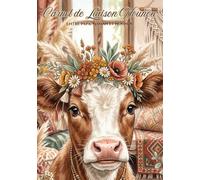 Cahier de Liaison Assistante Maternelle: 300 jours " Vache " Carnet de Transmission entre Parent et Nounou à Remplir | Livre de Suivi Bébé 1 à 3 ans | Agenda Couverture Souple Sans Spirale.