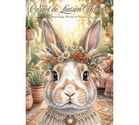 Cahier de Liaison Assistante Maternelle: " Lapin " Tout-en-un : Espace d'écriture Optimisé, Rubriques Santé & Admin Complètes et Design Minimaliste Coloré pour un Suivi sans Faille.