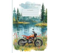 Cahier de Liaison Assistante Maternelle : " Moto " Carnet à Remplir et Livre de Transmission pour Nounou et Parents | Agenda 150 Jours de Suivi | Bébé De 1 à 3 Ans | Sans Spirale.