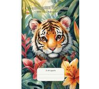 Cahier de Liaison Assistante Maternelle : " Tigre " Carnet à Remplir et Livre de Transmission pour Nounou et Parents | Agenda 150 Jours de Suivi | Bébé De 1 à 3 Ans | Sans Spirale.