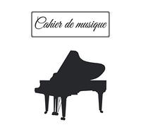 Cahier de Musique avec Portée Grand Format: Carnet de Partitions - 105 Pages - 12 Portées par Page - Composition Musicale - à Remplir