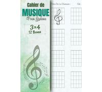 Cahier De Musique Pour Guitare: Carnet Musical pour Accords de Guitare - Cahier de Grilles Vides à Compléter | Idéal pour le Travail, la Pratique et l’Enseignement