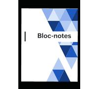 Cahier de notes 149 pages Lignées - (16,99 x 24,41 cm / 6,69 x 9,61pouces) - Bloc notes