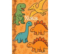 Cahier de Notes #9 dinosaures multicolore Relié 6x9 | 303 Pages | Papier Ligné | Journal | Carnet d’Écriture, Planificateur | Prise de Notes | Marque ... | écrivains | professionnels | Papier blanc |