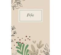 Cahier de notes fleurs: Cahier de notes broché 80 pages 7x10. Cahier de notes pour étudiant, cahier de notes pour enseignants, cahier de notes pour professionnel